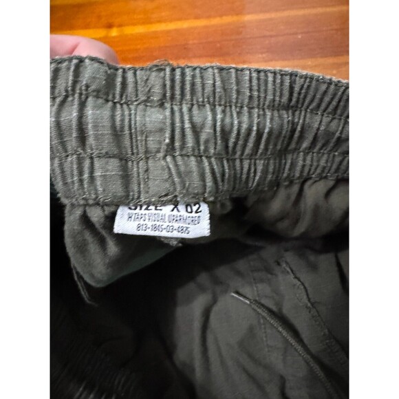 WTAPS Ripstop Jogger Tech Pants Olive Green Size Men's 02 Cargo Pockets - Picture 3 of 13